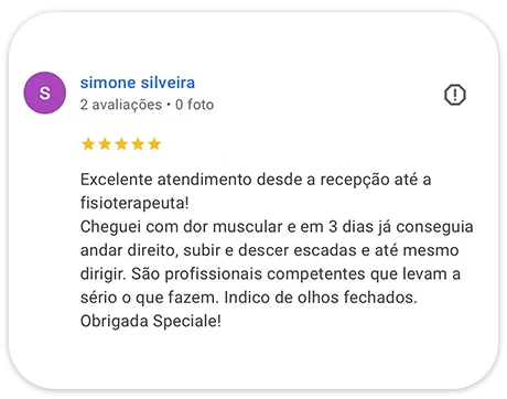 Depoimento de paciente sobre o tratamento na Speciale Saúde (1 de 10)